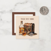 Carte De Correspondance Cool Bourbon ajouter un message (Devant/Arrière en situation)