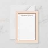 Carte De Correspondance Cool Bourbon ajouter un message (Dos)