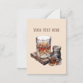 Carte De Correspondance Cool Bourbon ajouter un message (Devant)