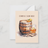 Carte De Correspondance Cool Bourbon ajouter un message (Devant)