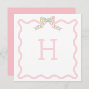 Carte De Correspondance Coquette Christmas Wavy Photo Card