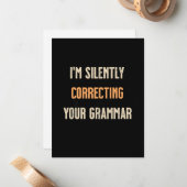 Carte De Correspondance Correction de la grammaire (Devant/Arrière en situation)