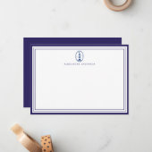 Carte De Correspondance Correspondance des frontières professionnelles de (Devant/Arrière en situation)