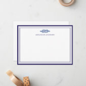 Carte De Correspondance Correspondance des frontières professionnelles de (Devant/Arrière en situation)