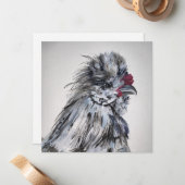 Carte De Correspondance "Coucou" (Devant/Arrière en situation)