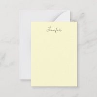 Couleur crème élégant moderne minimaliste nom simp