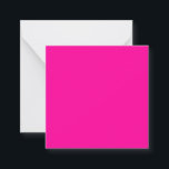 Carte De Correspondance Couleur solide rose néon<br><div class="desc">Un rose vibrant et électrisant,  plein d'énergie et d'excitation.Rappelons les néons illuminant une vie nocturne animée de la ville ou les teintes vives des fleurs tropicales,  cette couleur est audacieuse,  ludique et sans apologisme.Parfait pour faire une déclaration frappante.</div>