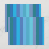 Carte De Correspondance Couleurs brillantes 2 (Devant / Derrière)