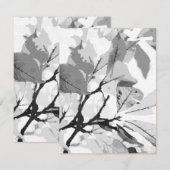 Carte De Correspondance Couleurs d'automne, feuille 2 (Devant / Derrière)
