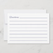 Carte De Correspondance Couronne de Noël personnalisée avec monogramme de  (Dos)