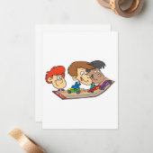 Carte De Correspondance Course automobile pour enfants Pinewood Derby (Devant/Arrière en situation)