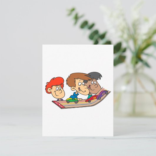 Carte De Correspondance Course automobile pour enfants Pinewood Derby