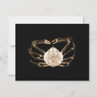 Carte De Correspondance Crabe à rayons X