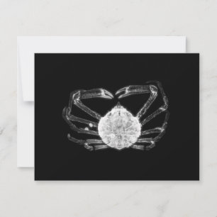 Carte De Correspondance Crabe à rayons X