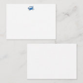 Carte De Correspondance Crabe bleu (Devant / Derrière)