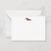 Carte De Correspondance Crawfish (Devant)