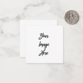 Carte De Correspondance Créez votre propre (Devant/Arrière en situation)