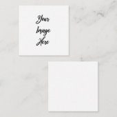 Carte De Correspondance Créez votre propre (Devant / Derrière)