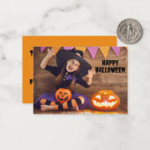 Carte De Correspondance Créez votre propre classe Halloween (Devant/Arrière en situation)