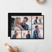Carte De Correspondance Créez votre propre collage de 5 photos (Devant/Arrière en situation)
