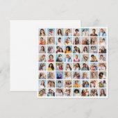 Carte De Correspondance Créez Votre Propre Collage Photo 64 (Devant / Derrière)