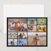 Carte De Correspondance Créez votre propre collection de photos 10 (Devant / Derrière)