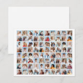 Carte De Correspondance Créez votre propre collection de photos 80 (Devant / Derrière)