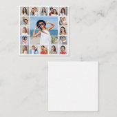 Carte De Correspondance Créez votre propre collection photo 17 (Devant / Derrière)