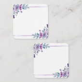 Carte De Correspondance Créez votre propre conception personnalisée (Devant / Derrière)