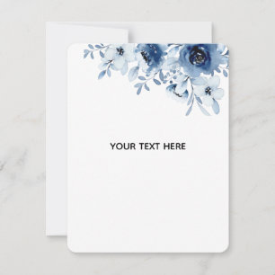 Carte De Correspondance Créez Votre Propre Floral