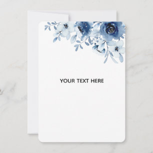 Carte De Correspondance Créez Votre Propre Floral