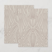 Carte De Correspondance Crystal 1 (Devant / Derrière)