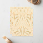 Carte De Correspondance Crystal 10 (Devant/Arrière en situation)