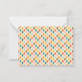 Carte De Correspondance Custom Mexican Cacti Note Card (Dos)