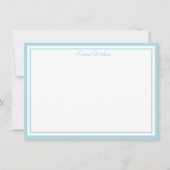 Carte De Correspondance Custom Name Note Card (Devant)