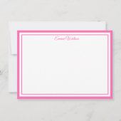 Carte De Correspondance Custom Name Note Card (Devant)