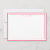 Carte De Correspondance Custom Name Note Card (Devant)