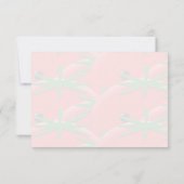 Carte De Correspondance Cute Cartoon Tomato Custom Monogram (Dos)