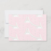 Carte De Correspondance Cute Cartoon Watermelon Custom Monogram (Dos)