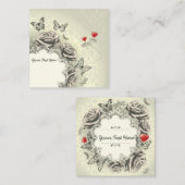 Carte De Correspondance Cute Floral Tout événement (Devant / Derrière)