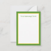 Carte De Correspondance Cute gâteau au citron ajouter du texte (Dos)