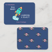 Carte De Correspondance Cute Kids Classroom Valentines Card  (Devant / Derrière)