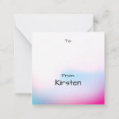 Carte De Correspondance Cute Otter à Tuxedo | Classe Saint Valentin (Dos)