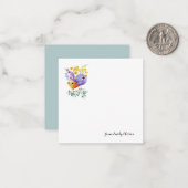 Carte De Correspondance Cute two Birds - Nom personnalisé (Devant/Arrière en situation)