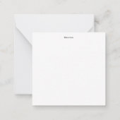 Carte De Correspondance Cute velouté noël Fée (Dos)