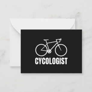 Carte De Correspondance Cycologiste Funny Vélo cadeau