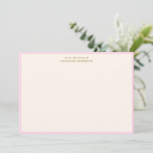 Carte De Correspondance De la part de Pink Cream Cadeau avec nom personnal