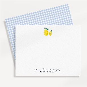 Carte de correspondance de la pépinière Little Lem