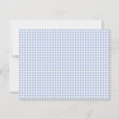 Carte de correspondance de nursery en vichy bleu a (Dos)