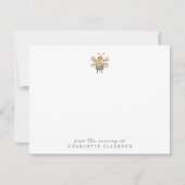 Carte de correspondance de pépinière de abeille fl (Devant)